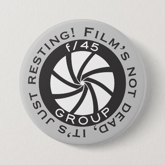 Badge Rond 7,6 Cm bouton du groupe f/45 (Devant)