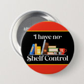 Badge Rond 7,6 Cm Bouton du jeu de lecture du livre (Devant & derrière)