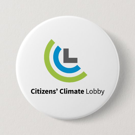 Badge Rond 7,6 Cm Bouton du logo circulaire CCL (Devant)