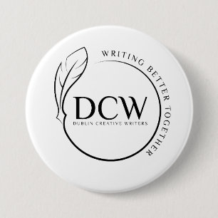 Badge Rond 7,6 Cm Bouton du logo DCW