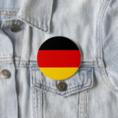 Badge Rond 7,6 Cm Bouton en Deutschland Farben (En situation)