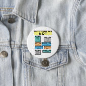 Badge Rond 7,6 Cm Bouton ESL Pour Enseigner Les Contractions Anglais (En situation)