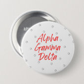 Badge Rond 7,6 Cm Bouton étoile AGD (Devant & derrière)