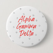 Badge Rond 7,6 Cm Bouton étoile AGD (Devant)