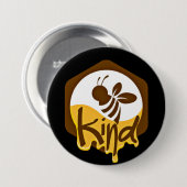 Badge Rond 7,6 Cm Bouton Être gentil (Devant & derrière)