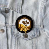 Badge Rond 7,6 Cm Bouton Être gentil (En situation)