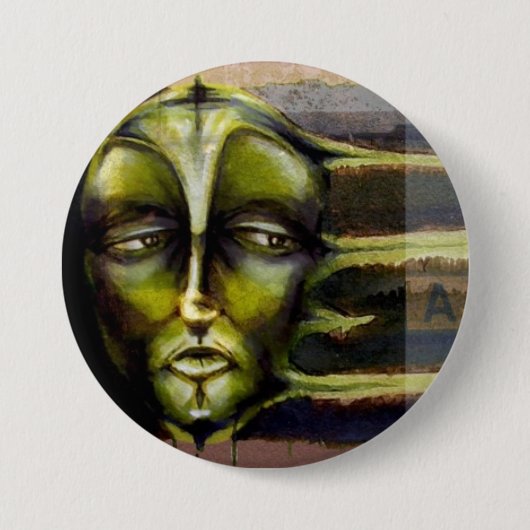 Badge Rond 7,6 Cm Bouton Exécuter la façade (Devant)