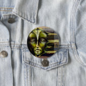 Badge Rond 7,6 Cm Bouton Exécuter la façade (En situation)