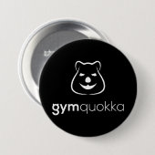 Badge Rond 7,6 Cm Bouton Expression Gymquokka (Devant & derrière)