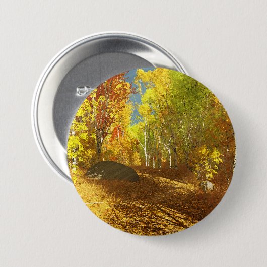 Badge Rond 7,6 Cm Bouton Falling Light (Devant & derrière)