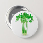 Badge Rond 7,6 Cm Bouton frais de céleri (Devant & derrière)