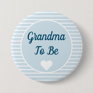 Badge Rond 7,6 Cm Bouton Grand-mère à être Baby shower