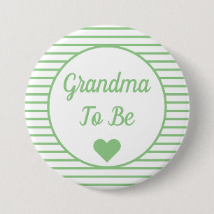 Badge Rond 7,6 Cm Bouton Grand-mère à être Baby shower