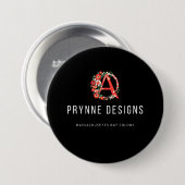 Badge Rond 7,6 Cm Bouton Hester Prynne (Devant & derrière)