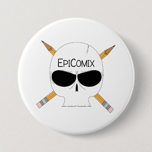 Badge Rond 7,6 Cm Bouton injustifié d'EpiComix (Devant)