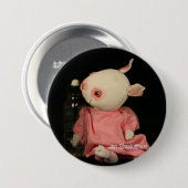 Badge Rond 7,6 Cm Bouton Lil de lapin de janv. Shackelford (Devant & derrière)