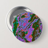 Badge Rond 7,6 Cm Bouton Marbre aigre (Devant & derrière)