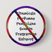 Badge Rond 7,6 Cm Bouton MCSD pour plusieurs troubles de sensibilité (Devant)