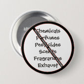 Badge Rond 7,6 Cm Bouton MCSD pour plusieurs troubles de sensibilité (Devant & derrière)