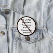 Badge Rond 7,6 Cm Bouton MCSD pour plusieurs troubles de sensibilité (En situation)