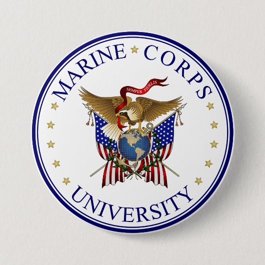 Badge Rond 7,6 Cm Bouton MCU (Devant)