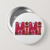 Badge Rond 7,6 Cm bouton MiMi (Devant & derrière)