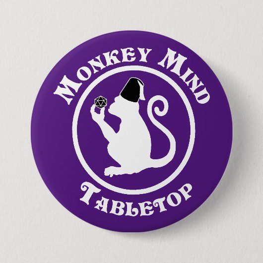 Badge Rond 7,6 Cm Bouton MMT (Devant)