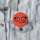 Badge Rond 7,6 Cm Bouton Nerds Forever (En situation)