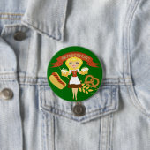 Badge Rond 7,6 Cm Bouton Oktoberfest - SRF (En situation)