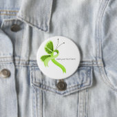 Badge Rond 7,6 Cm Bouton Papillon à ruban pour la sensibilisation au (En situation)
