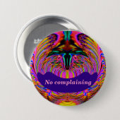 Badge Rond 7,6 Cm Bouton Pas De Plainte_ (Devant & derrière)