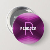 Badge Rond 7,6 Cm Bouton personnalisable rose - HAMbyWG (Devant & derrière)