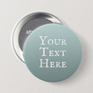 Badge Rond 7,6 Cm Bouton personnalisé avec texte à épingler "Votre t