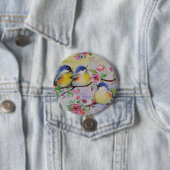 Badge Rond 7,6 Cm Bouton Petits Flèches - Peinture (En situation)