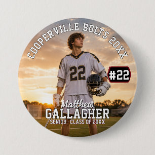 Badge Rond 7,6 Cm Bouton photo de crosse personnalisé