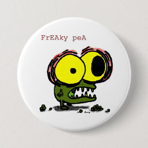 Badge Rond 7,6 Cm Bouton Pois Fraîché