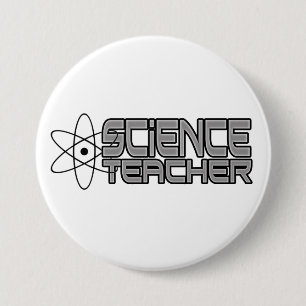 Badge Rond 7,6 Cm Bouton Professeur de sciences
