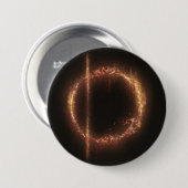 Badge Rond 7,6 Cm Bouton Radahn Great Rune (ELDEN RUN) (Devant & derrière)