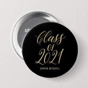Badge Rond 7,6 Cm Bouton Radiant Grad EDITABLE COULEUR Graduation