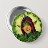 Badge Rond 7,6 Cm Bouton Ressort profil (Devant & derrière)