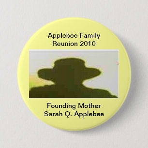 Badge Rond 7,6 Cm Bouton - Reunion familiale/parent fondateur