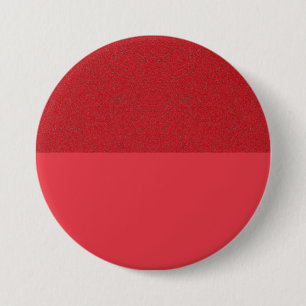 Badge Rond 7,6 Cm Bouton rouge tomate texturé - personnalisable