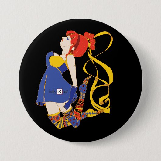 Badge Rond 7,6 Cm Bouton skydancer (Devant)