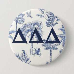 Badge Rond 7,6 Cm Bouton Sororité