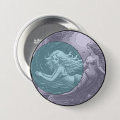 Badge Rond 7,6 Cm Bouton Symbologie Twins (Devant & derrière)