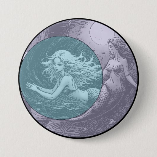 Badge Rond 7,6 Cm Bouton Symbologie Twins (Devant)