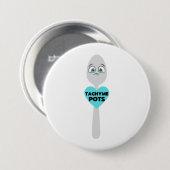 Badge Rond 7,6 Cm Bouton Tachy Me Spoon (Devant & derrière)