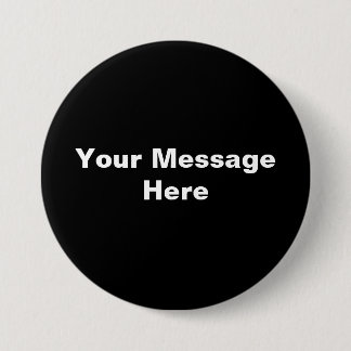 Badge Rond 7,6 Cm bouton texte personnalisable
