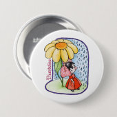 Badge Rond 7,6 Cm Bouton Thumbelina (Devant & derrière)