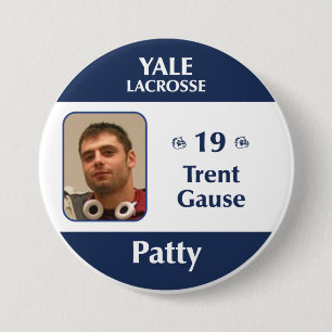 Badge Rond 7,6 Cm Bouton - Trent Gause - Patty